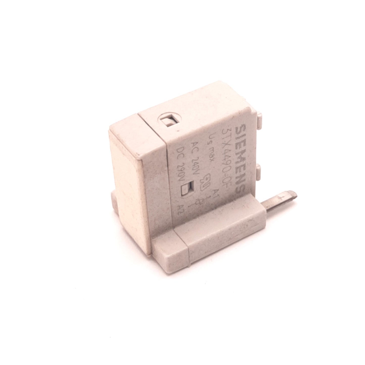 Used Siemens 3TX4490-0F Surge Suppressor Varistor 115-240v AC/150-290v DC