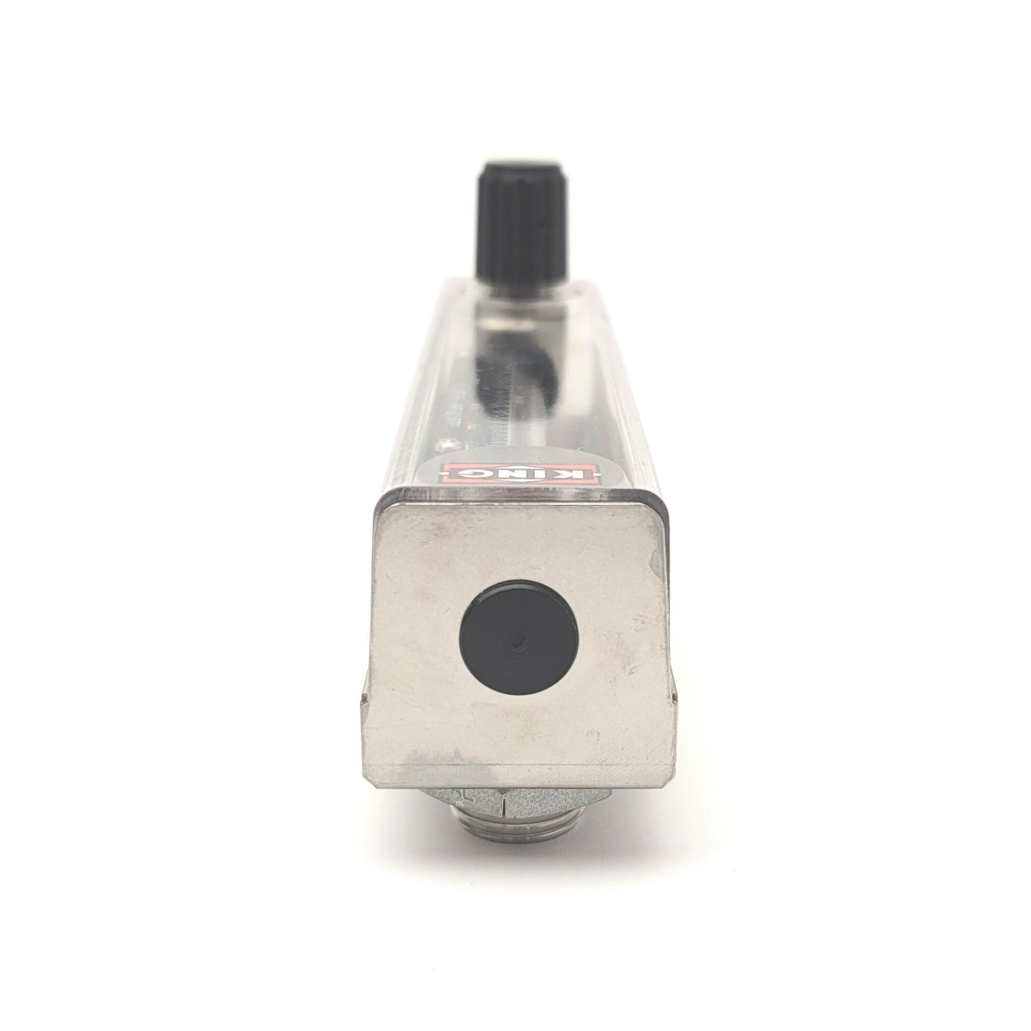 New – Open box King Instruments 74C102G021323510 Low Flow Glass Tube Rotameter, 0-0.42SCFH