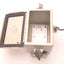 Used Allen Bradley 194E-FA Steel Electrical Enclosure 5-1/2" x 5-3/4" x 2-3/4"