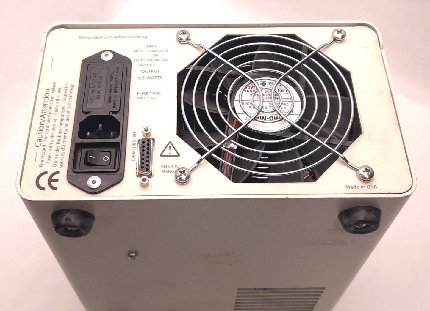 Used Illumination Technologies 3900FO Fiber Optic Light Source 150W 120v AC *NO Dim*