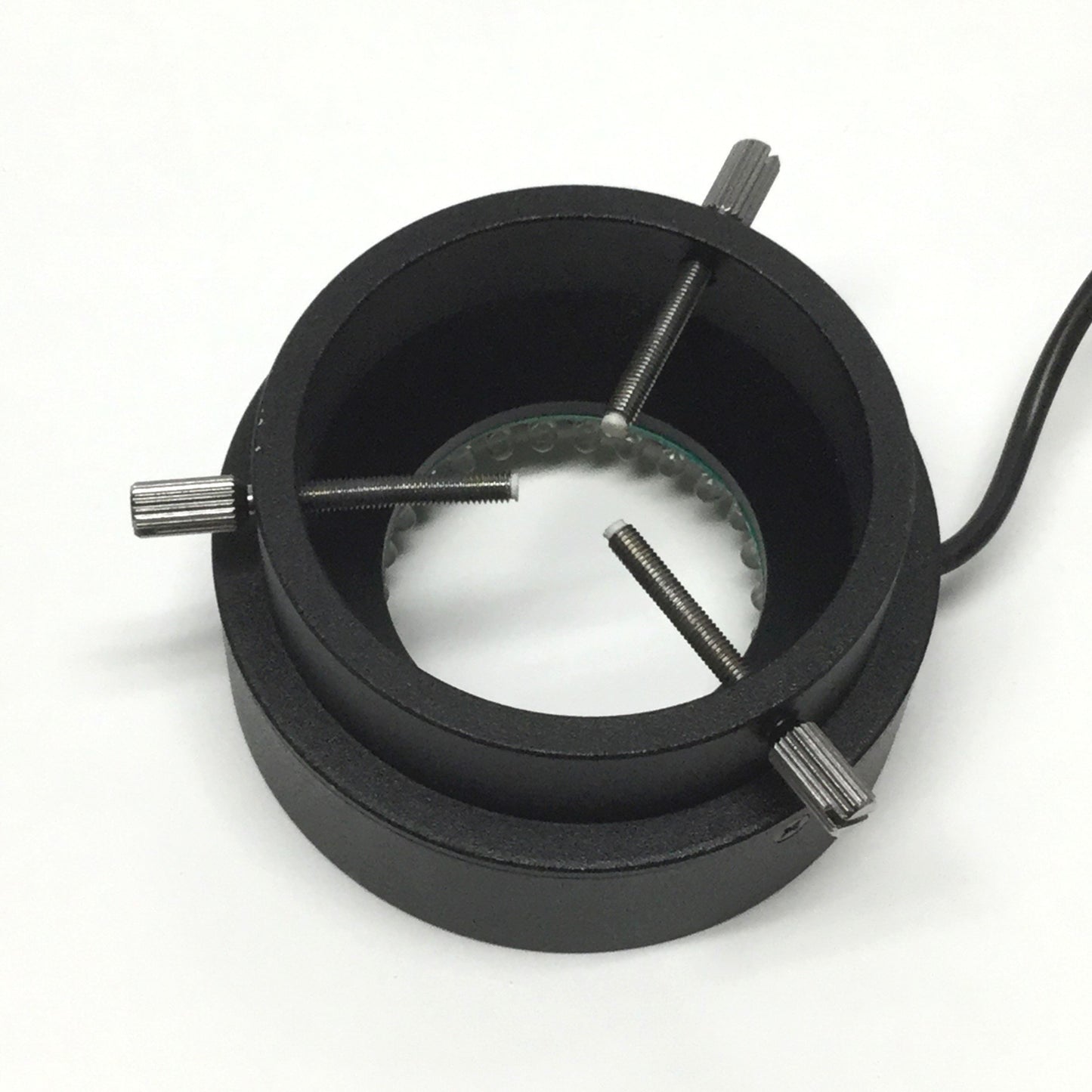 Used AmScope LED-96S H800 Microscope Ring Light, 96 LED, 6400K, Ø50mm Mount, 12VDC