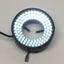 Used AmScope LED-96S H800 Microscope Ring Light, 96 LED, 6400K, Ø50mm Mount, 12VDC