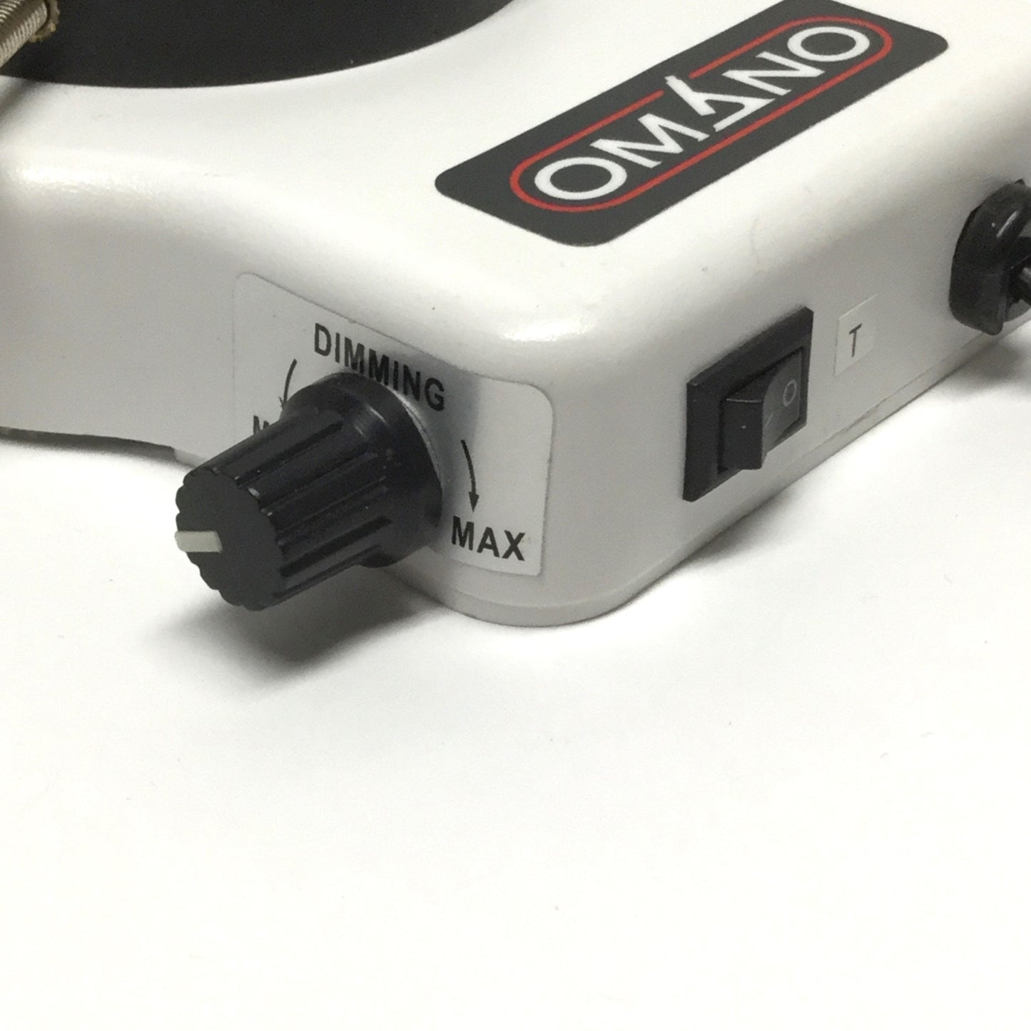 Used Omano OMLED-80A Adjustable Microscope 80 LED Ring Light 90-265VAC, 2.5" Mount