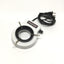 Used Omano OMLED-80A Adjustable Microscope 80 LED Ring Light 90-265VAC, 2.5" Mount