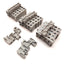 Used Lot of 17 Phoenix Contact E-UK End Bracket Stop Anchor Cap Clamp Terminal Block