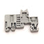 Used Lot of 17 Phoenix Contact E-UK End Bracket Stop Anchor Cap Clamp Terminal Block
