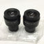 New – Open box Pair of Euromex WF10X/22mm Focusing Widefield Microscope Eyepieces 10X Mag Ø30mm