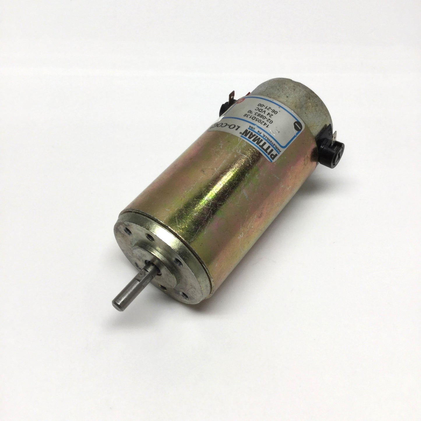 Used Pittman 02-0883-00 Feed and Transport Motor for Accufast 24VDC 0.4A, 2900RPM