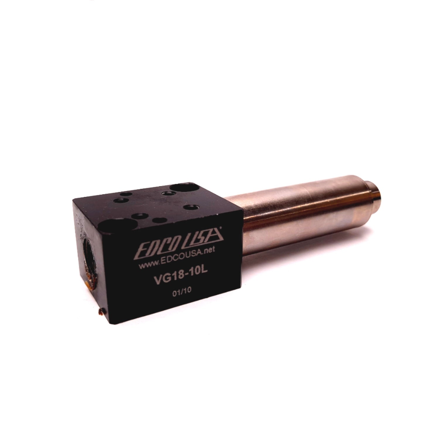 Used Edco USA VG18-10L Vacuum Gripper Air Supply/Vacuum G 1/8 NPSF Body, G1/4 Exhaust