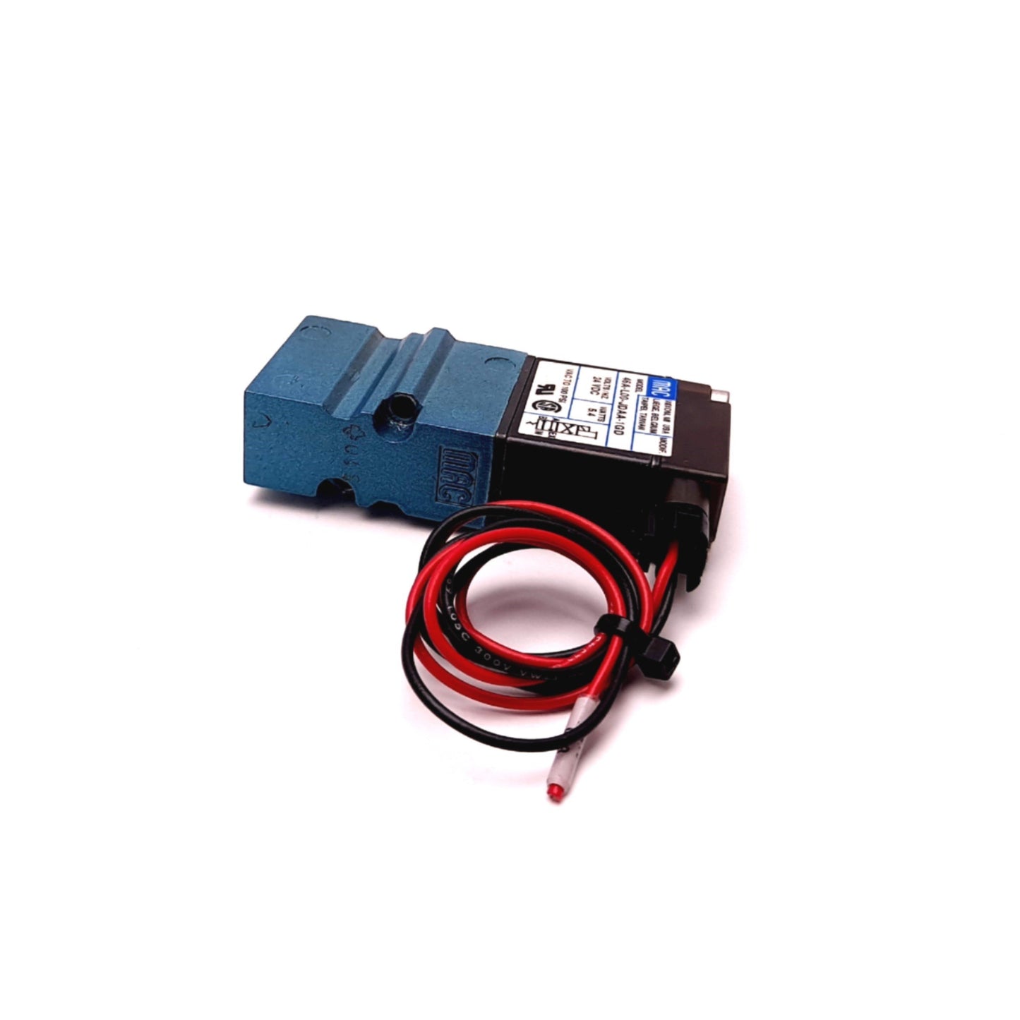 Used MAC 46A-L00-JDAA-1GD Solenoid Valve 24 VDC, 5.4W, 100 PSI