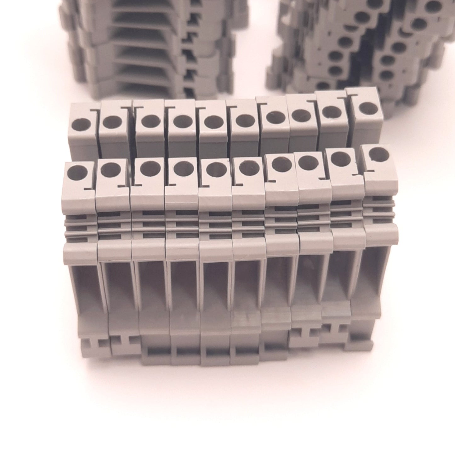 Used Lot of 50 Phoenix Contact Typ UK5N Feed Through Terminal Block 600V 30A 28-10AWG
