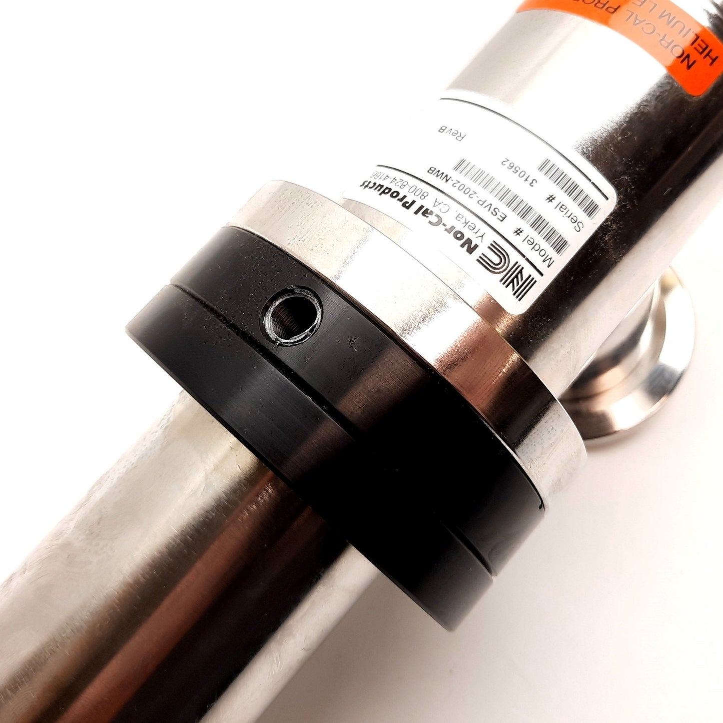 Used Nor-Cal Products ESVP-2002-NWB Poppet Valve, Normally Closed, Port OD: 2"