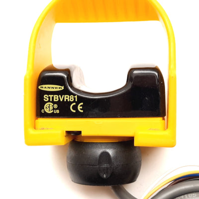 Used Banner STBVR81 Optical Touch Button Switch, Self-Checking 20-30VAC/DC With Guard