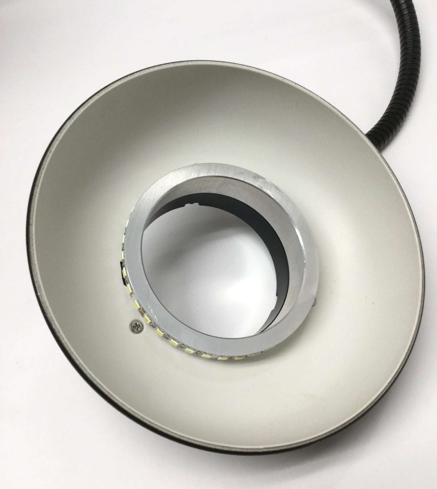 Used Leica LED3000 DI 10450660 Microscope LED Diffuse Gooseneck Ringlight Illuminator