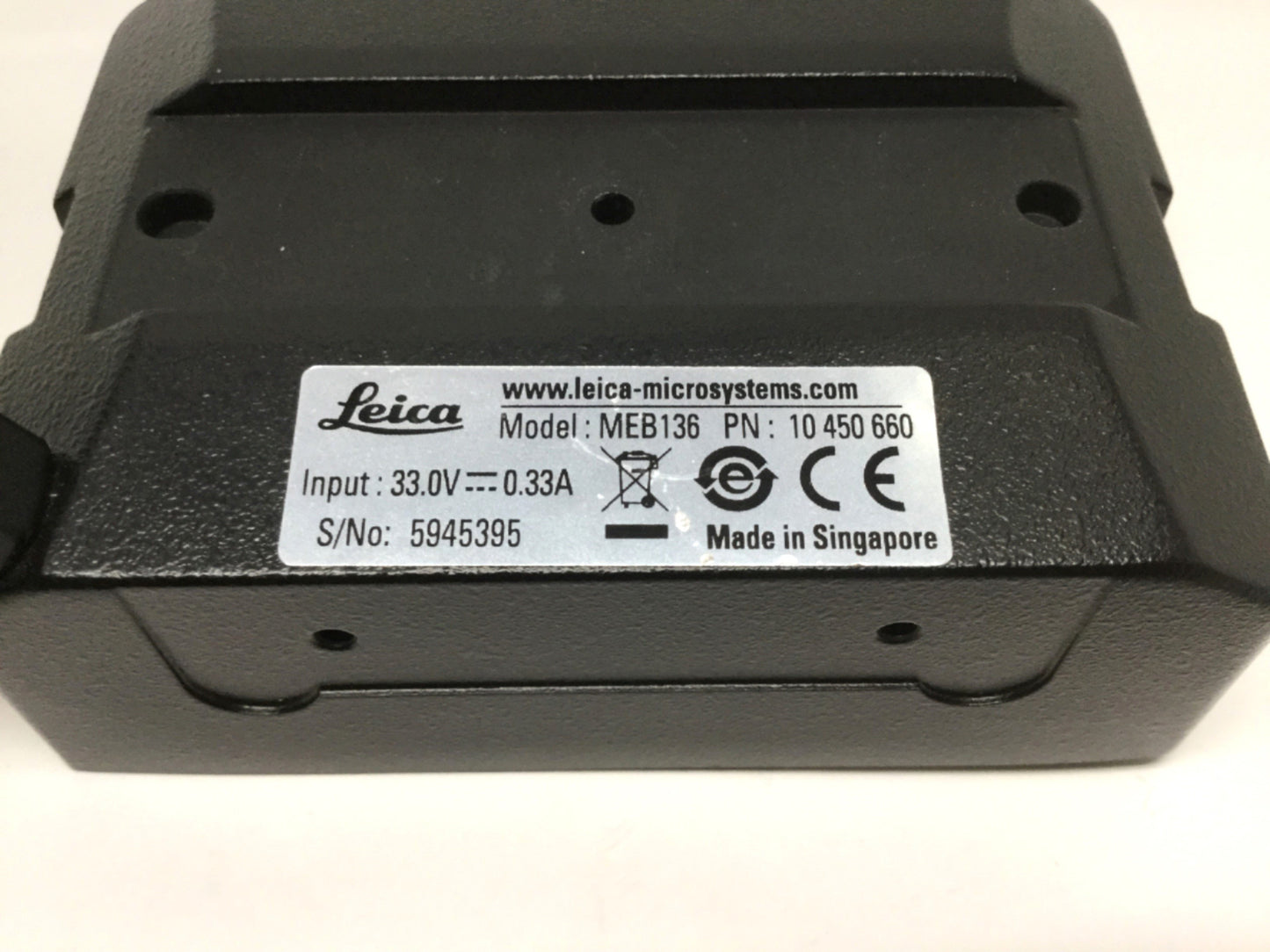 Used Leica LED3000 DI 10450660 Microscope LED Diffuse Gooseneck Ringlight Illuminator