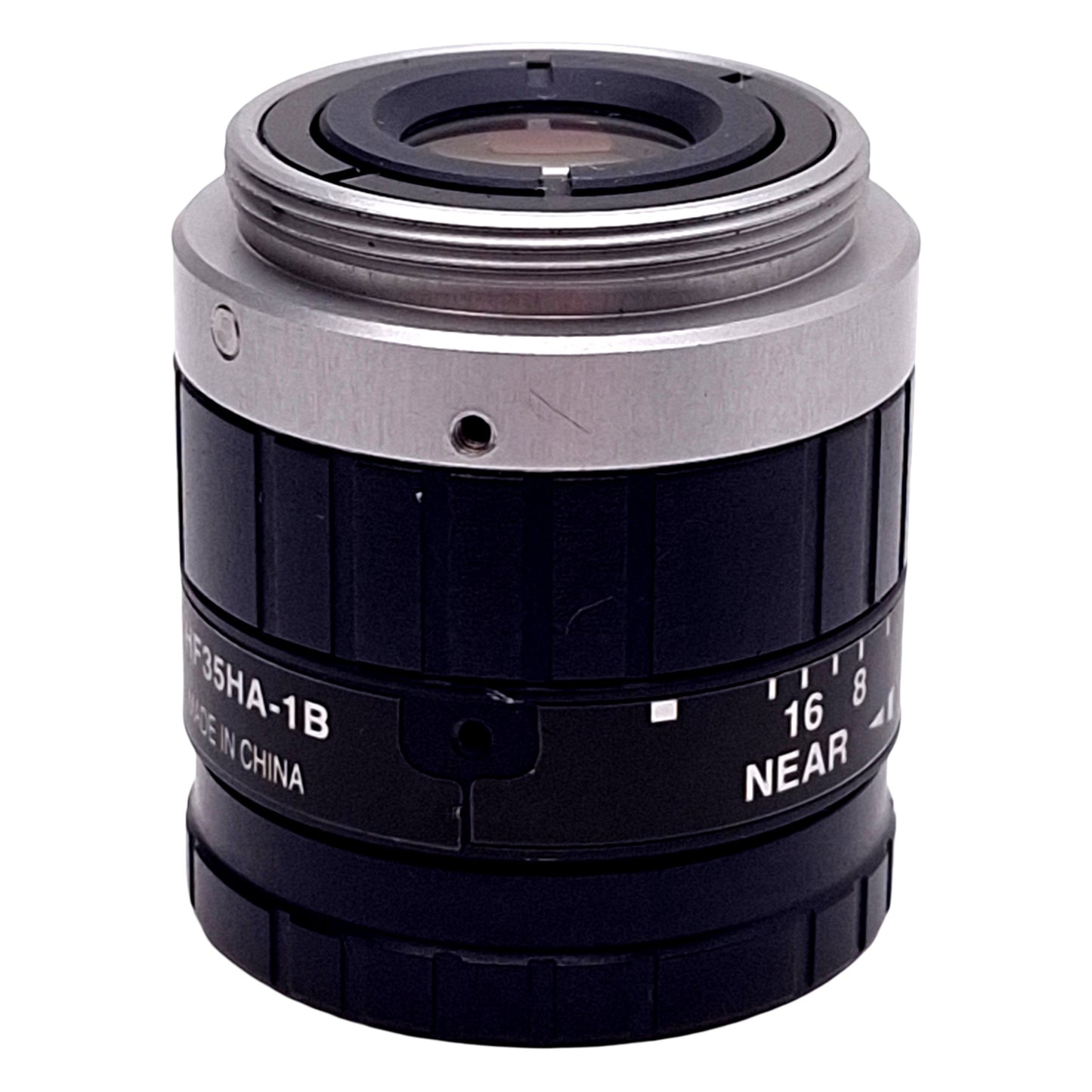 Used Fujinon HF35HA-1B Machine Vision Camera Lens 2/3" CCD 35mm FL f/1.6-22 C-Mount