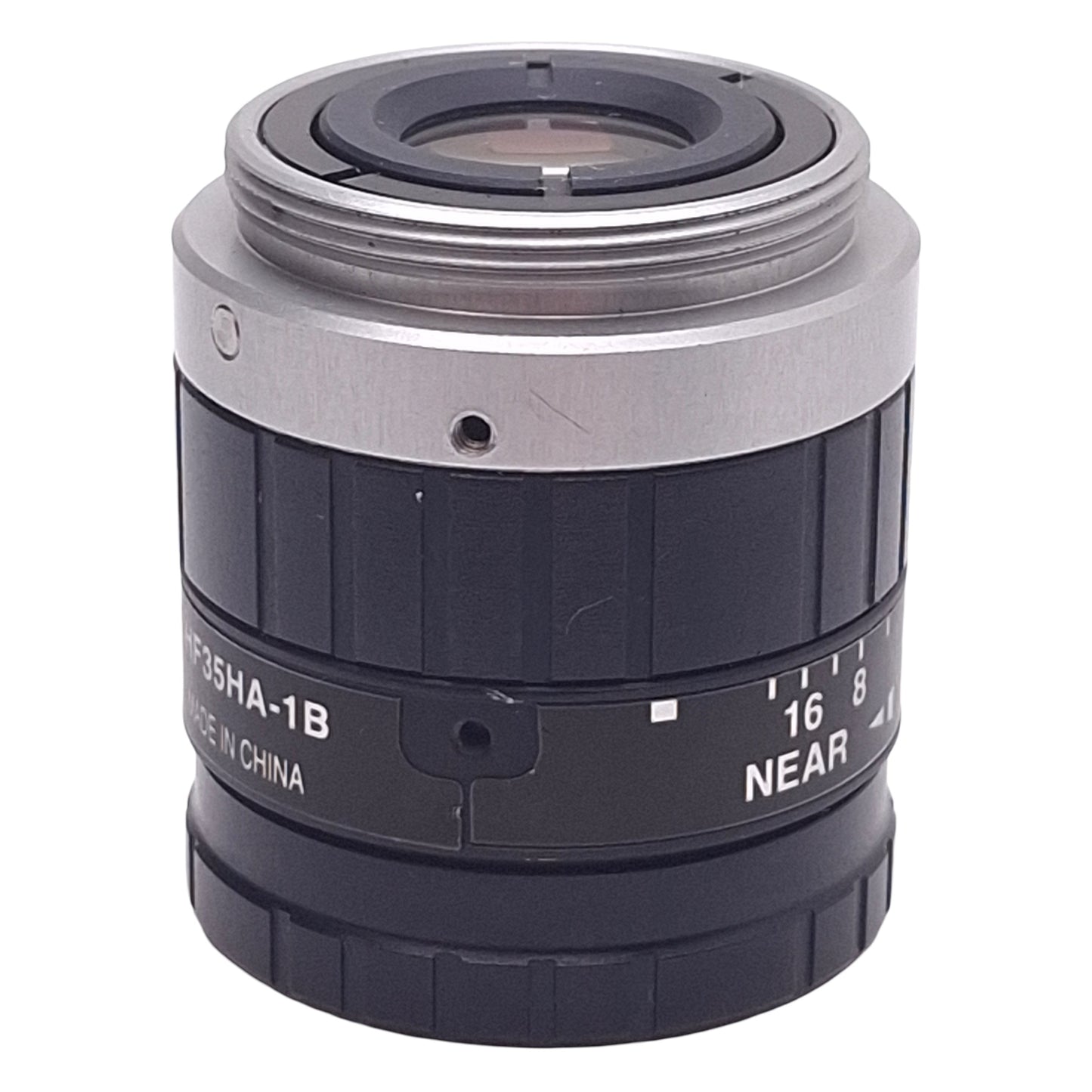 Used Fujinon HF35HA-1B Machine Vision Camera Lens 2/3" CCD 35mm FL f/1.6-22 C-Mount