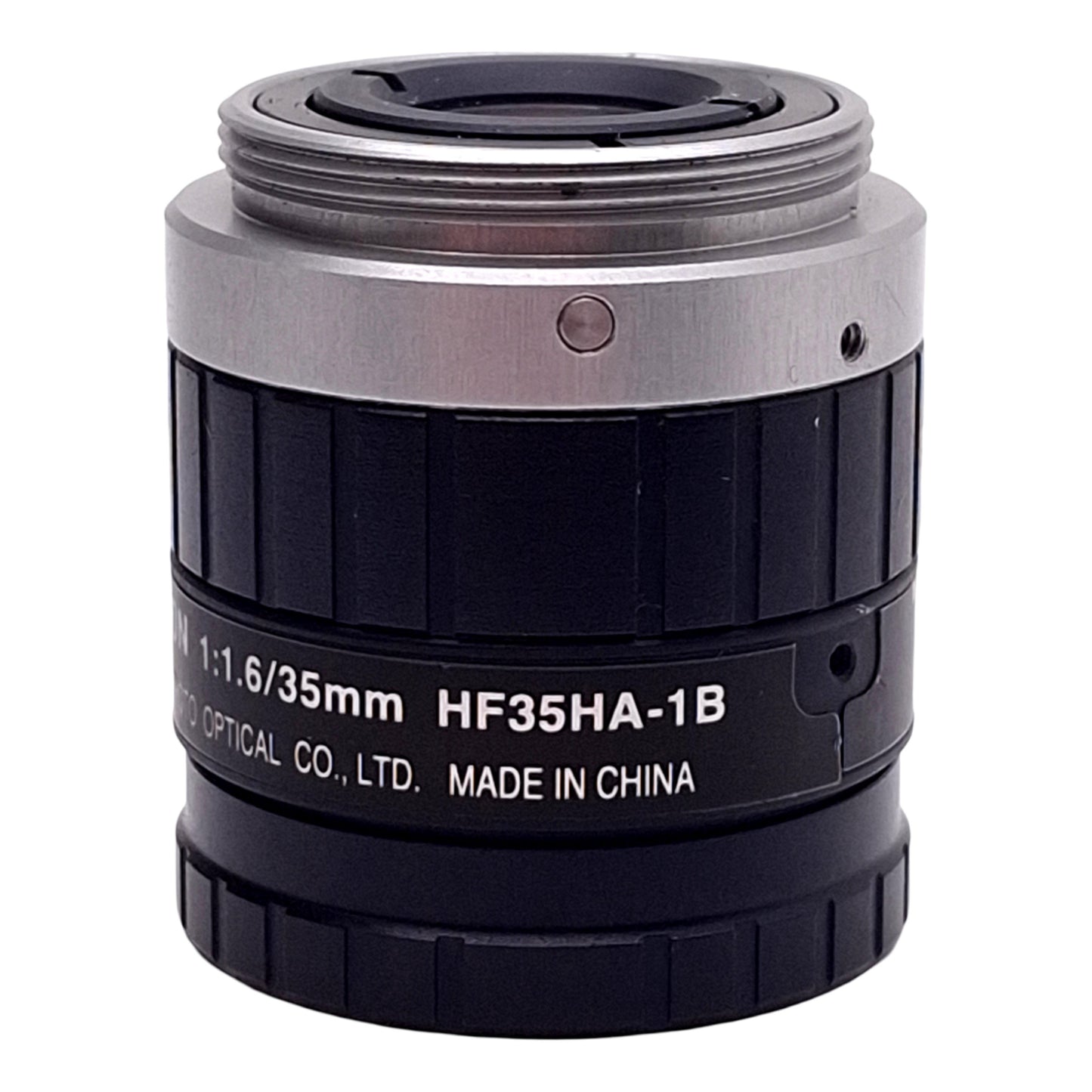 Used Fujinon HF35HA-1B Machine Vision Camera Lens 2/3" CCD 35mm FL f/1.6-22 C-Mount