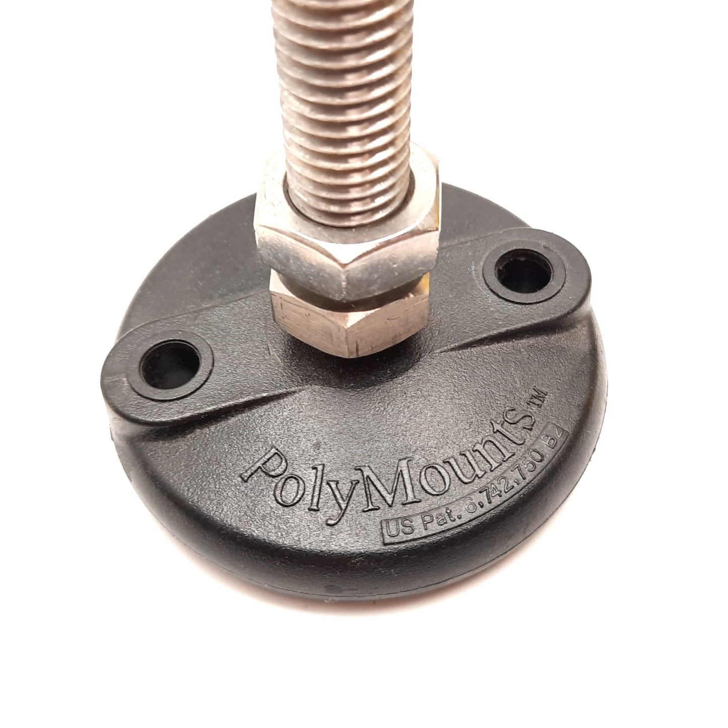 Used Lot of 4 S&W PolyMount Stud Leveling Mount, Thread: 5/8-11, Base: 3" Diameter