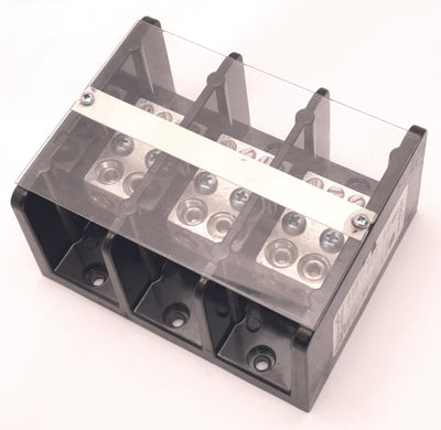 Used Allen-Bradley 1492-PD3C263 B Distribution Block 600V AC/DC 350A, 3-Pole 14-4 AWG