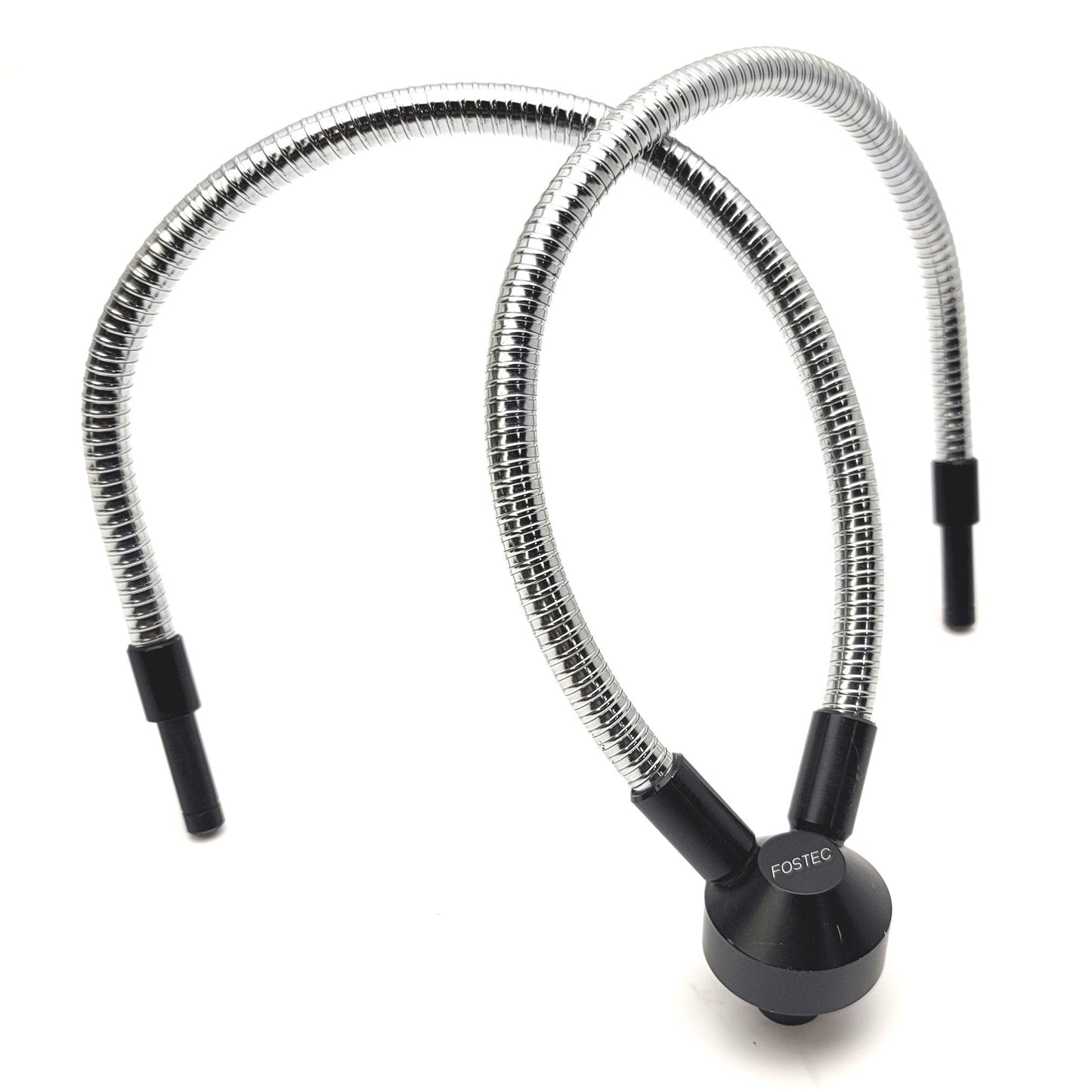 Used FOSTEC SCHOTT A08500 Dual Gooseneck Fiber-Optic Light Guide 18", 0.30" Bundle