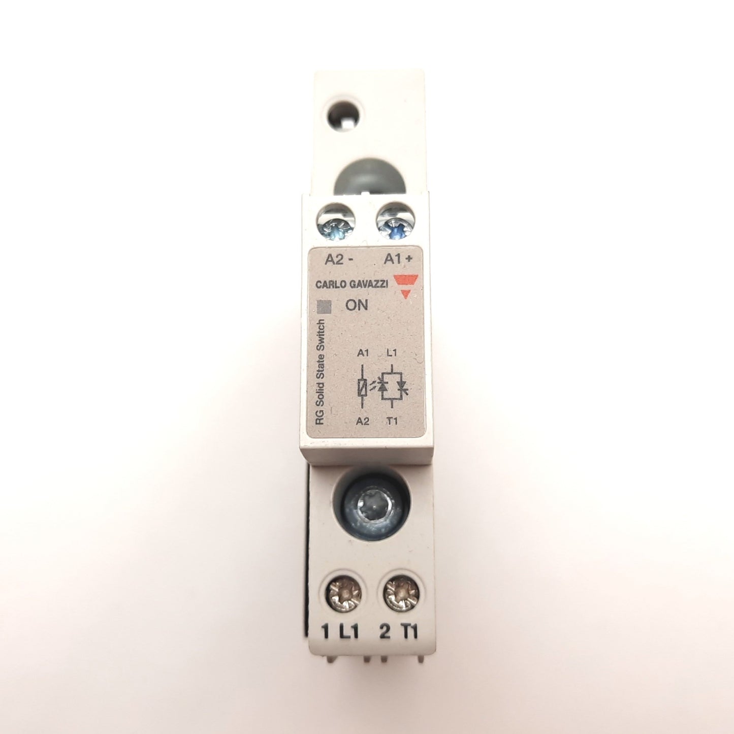 Used Carlo Gavazzi RGC1A23D30KGU Solid State Relay, Control 3-32VDC, Rating 24-240VAC