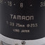 Used Tamron Japan 23FM75L C-Mount Camera CCTV Lens 75mm F/3.9 1:3.9 with Iris Lock