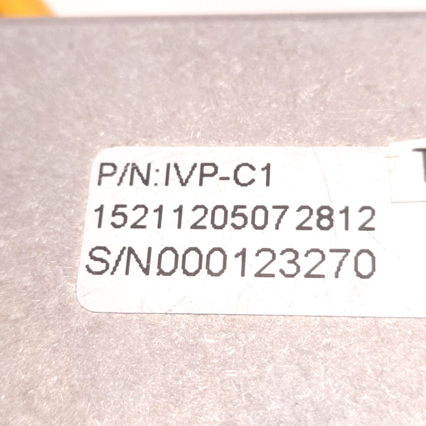 Used Smart Vision Lights IVP-C1 Inline Intensity Control Module, 24VDC, M12 5-Pin 2m