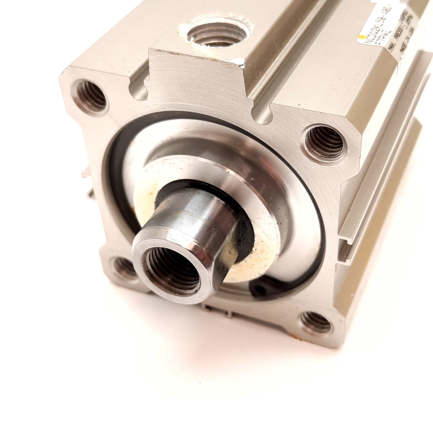 Used SMC NCDQ2KL50-40D-F7PWZ Compact Cylinder, Bore: 50mm, Stroke: 40mm, 1/4" NPT