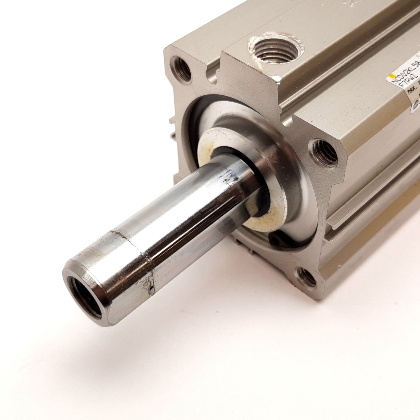 Used SMC NCDQ2KL50-40D-F7PWZ Compact Cylinder, Bore: 50mm, Stroke: 40mm, 1/4" NPT
