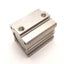 Used SMC NCDQ2KL50-40D-F7PWZ Compact Cylinder, Bore: 50mm, Stroke: 40mm, 1/4" NPT