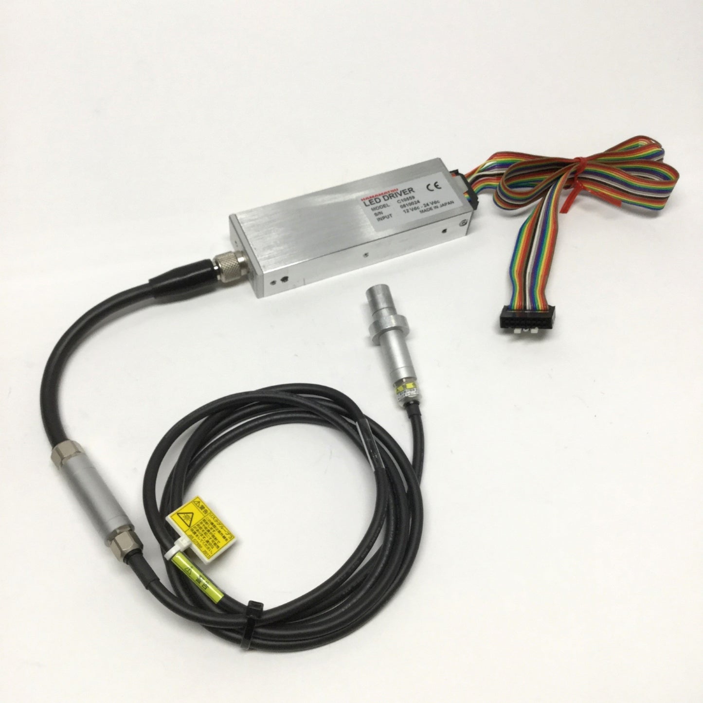 Used Hamamatsu LC-L2 LightningCure UV LED Spot Light Driver 12-24VDC w/365nm Head