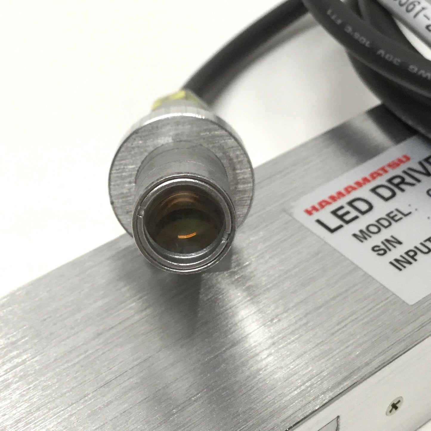 Used Hamamatsu LC-L2 LightningCure UV LED Spot Light Driver 12-24VDC w/365nm Head