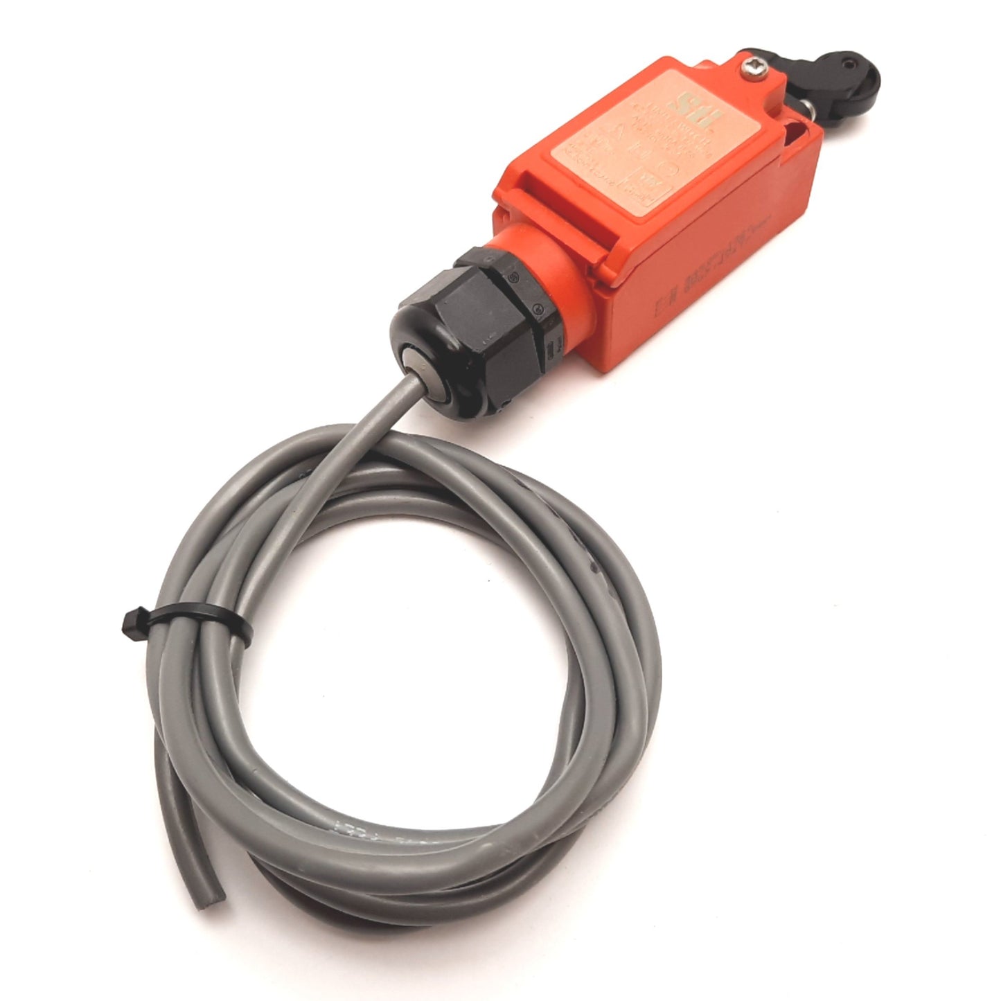 Used STI 44505-1320 Safety Limit Switch, 3PST, Rating: 240V 3A, Roller Actuator