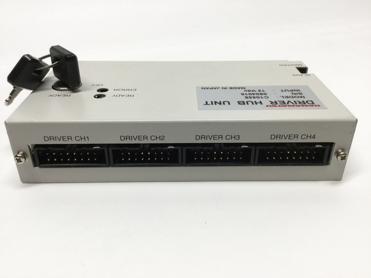 Used Hamamatsu LC-L2 C10558 LightningCure UV LED Spot Light Driver Hub 4-Unit 12VDC