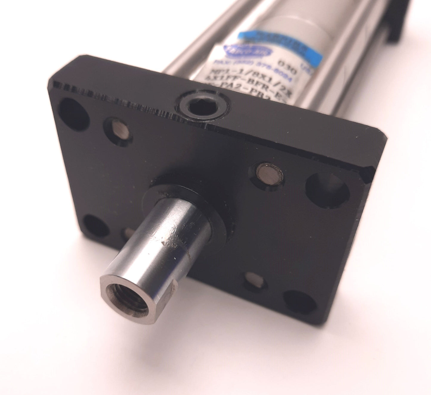 Used Fabco-Air MP1-1/8x1/2x4x1FF-BFR-E-HF-PA2-PB2 Pneumatic Cylinder 1/2" Stroke