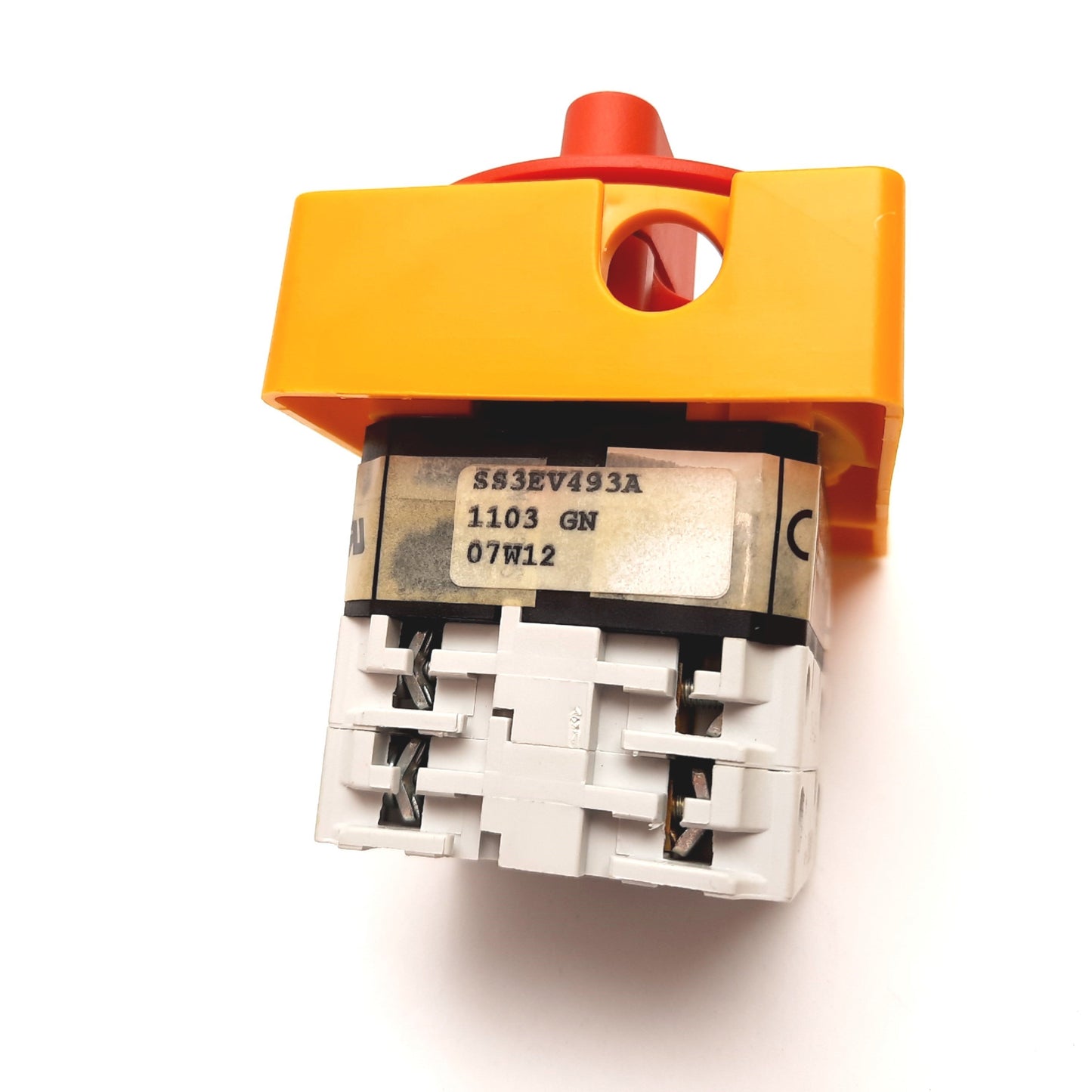 Used Baco SS3EV493A PR17 Rotary Disconnect Switch, 3-Pole, Rating: 25A 600VAC