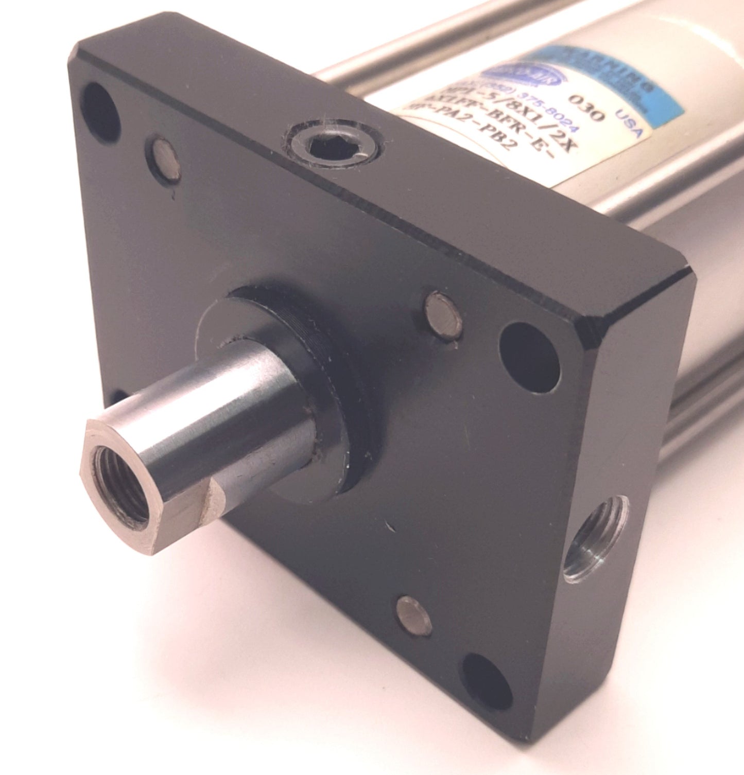 Used Fabco-Air MP1-5/8X1/2X4X1FF-BFR-E-HF-PA2-PB2 Pneumatic Cylinder, 1/2" Stroke