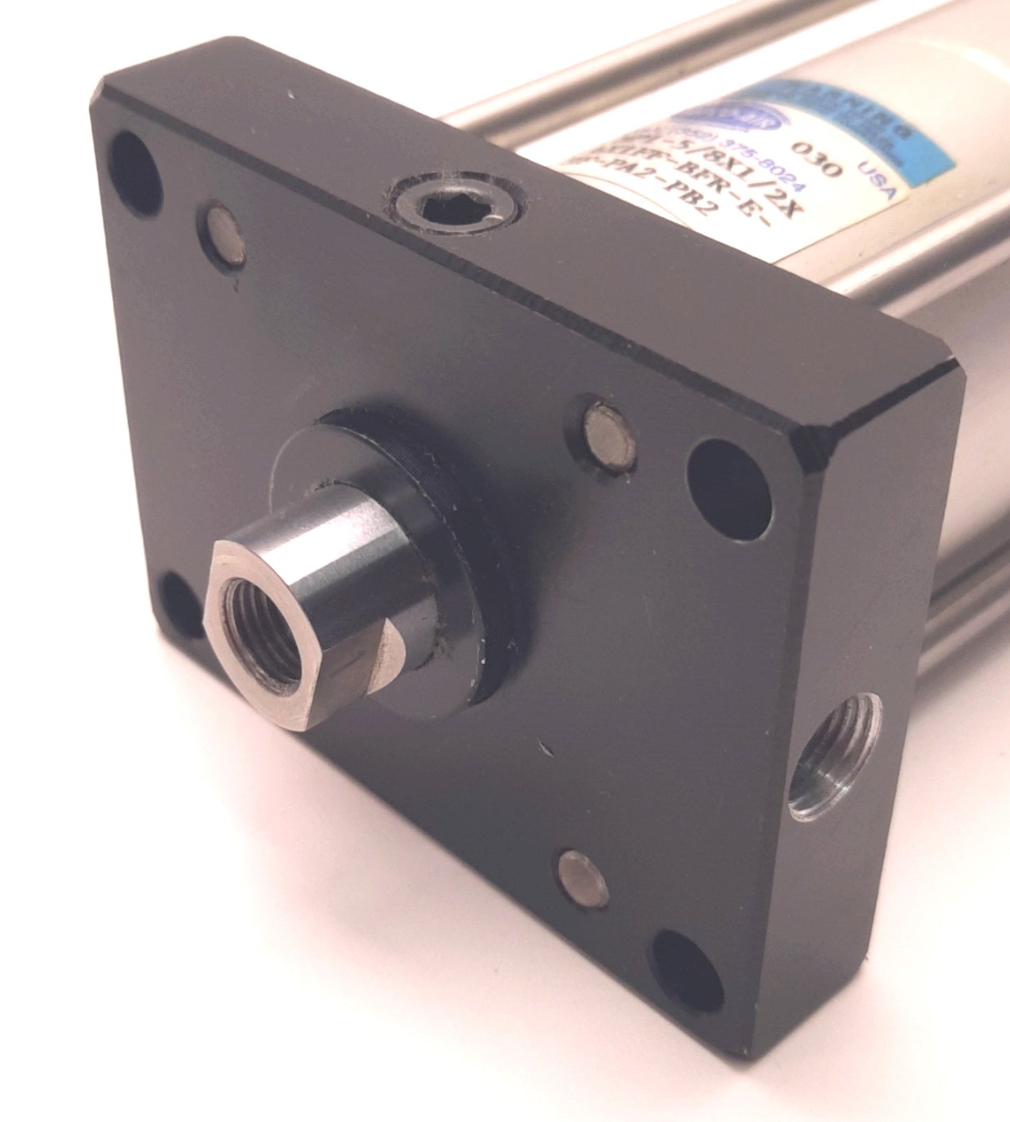 Used Fabco-Air MP1-5/8X1/2X4X1FF-BFR-E-HF-PA2-PB2 Pneumatic Cylinder, 1/2" Stroke