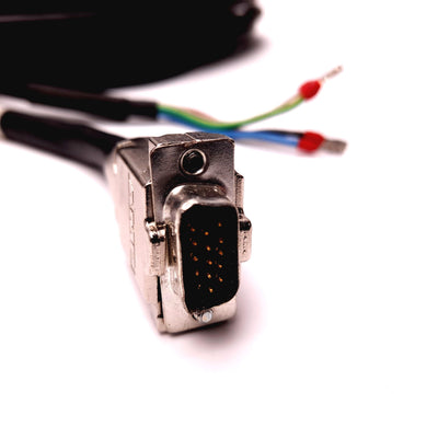 Used Belden XUFTS-025/XEFTS-025 Motor Feedback Cable 810861-25 Mate-N-Lok Connect