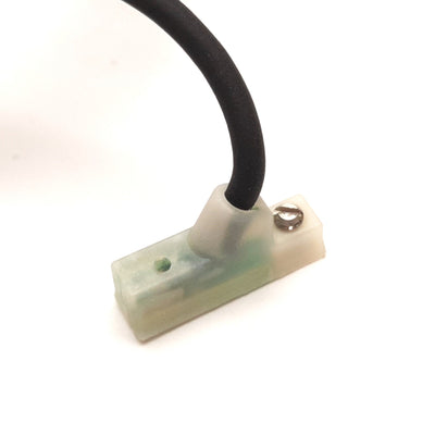 Used Canfield 9D10-000-031 Position Sensor, 5-28VDC, PNP N/O, 1/4" 60ø Dovetail, 2ft