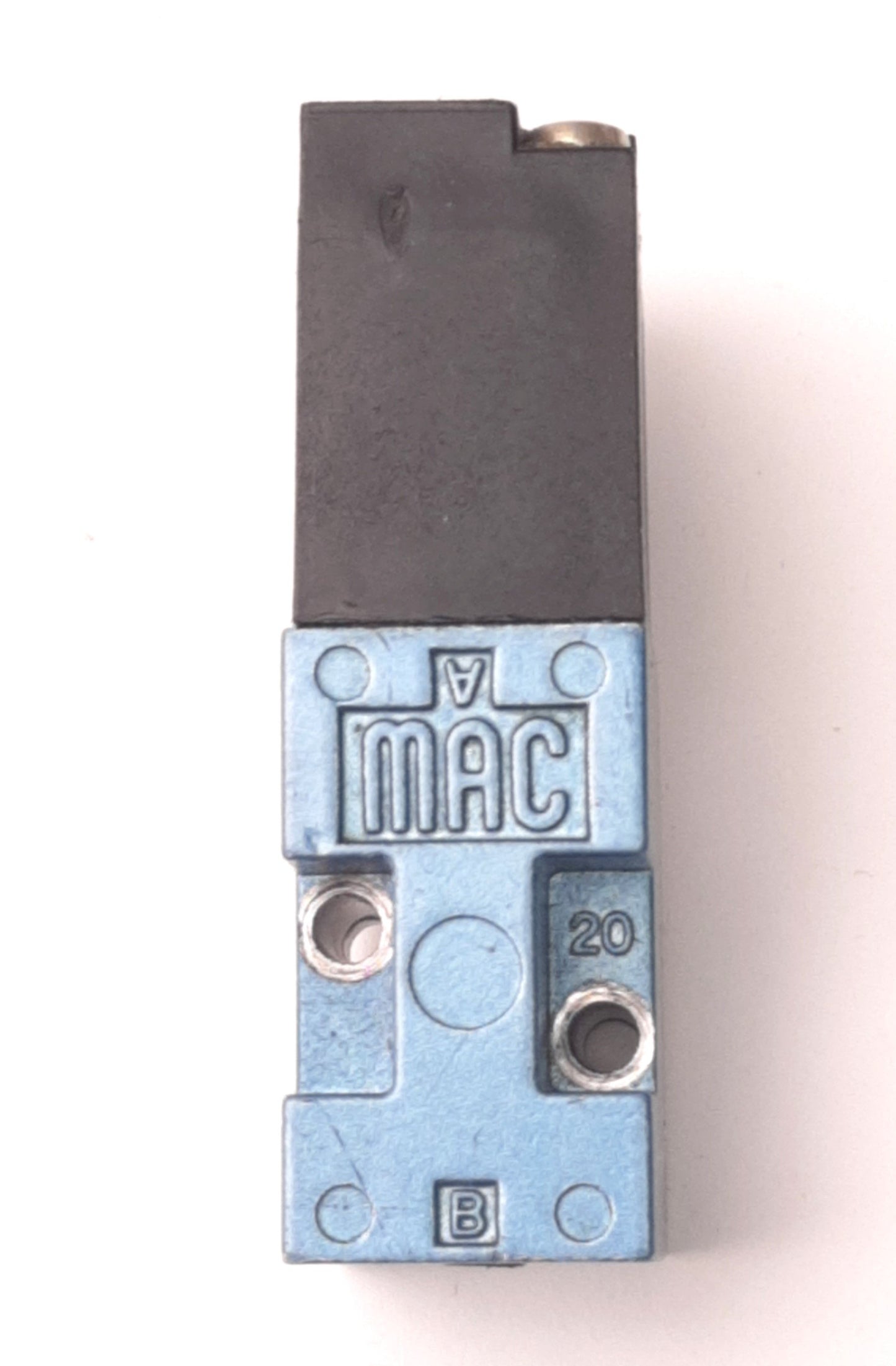 Used Mac Valves 45A-LNA-AC-DDAJ-1FN MAConnect 45 Series Poppet Valve 24v DC, 120 Psi