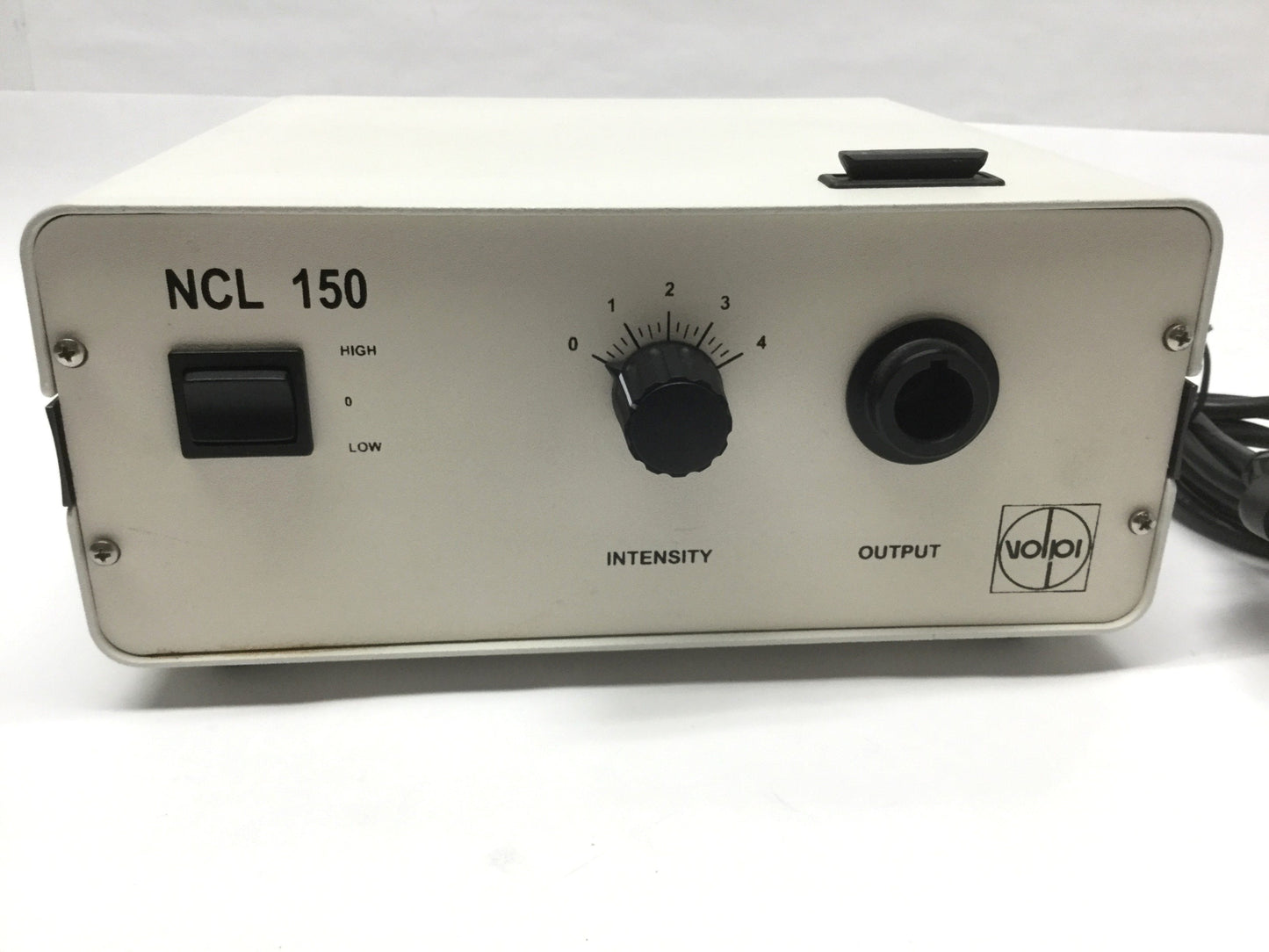 Used Volpi 17103.002 NCL 150 Fiber Optic Microscope Illuminator, 120VAC, EKE Lamp