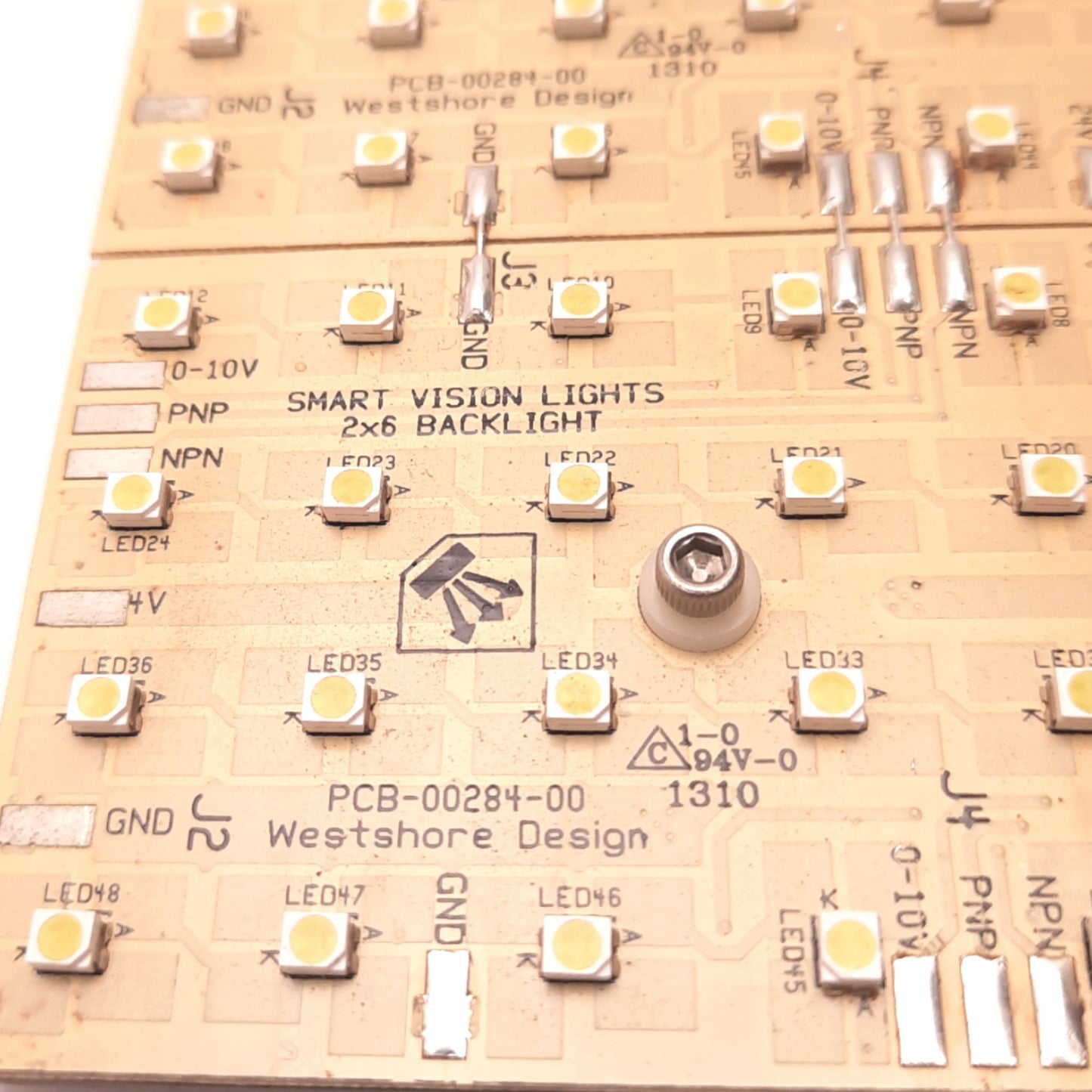 Used Smart Vision Lights SOBL-200x150 LED Backlight Board, No Housing, 24v DC, White