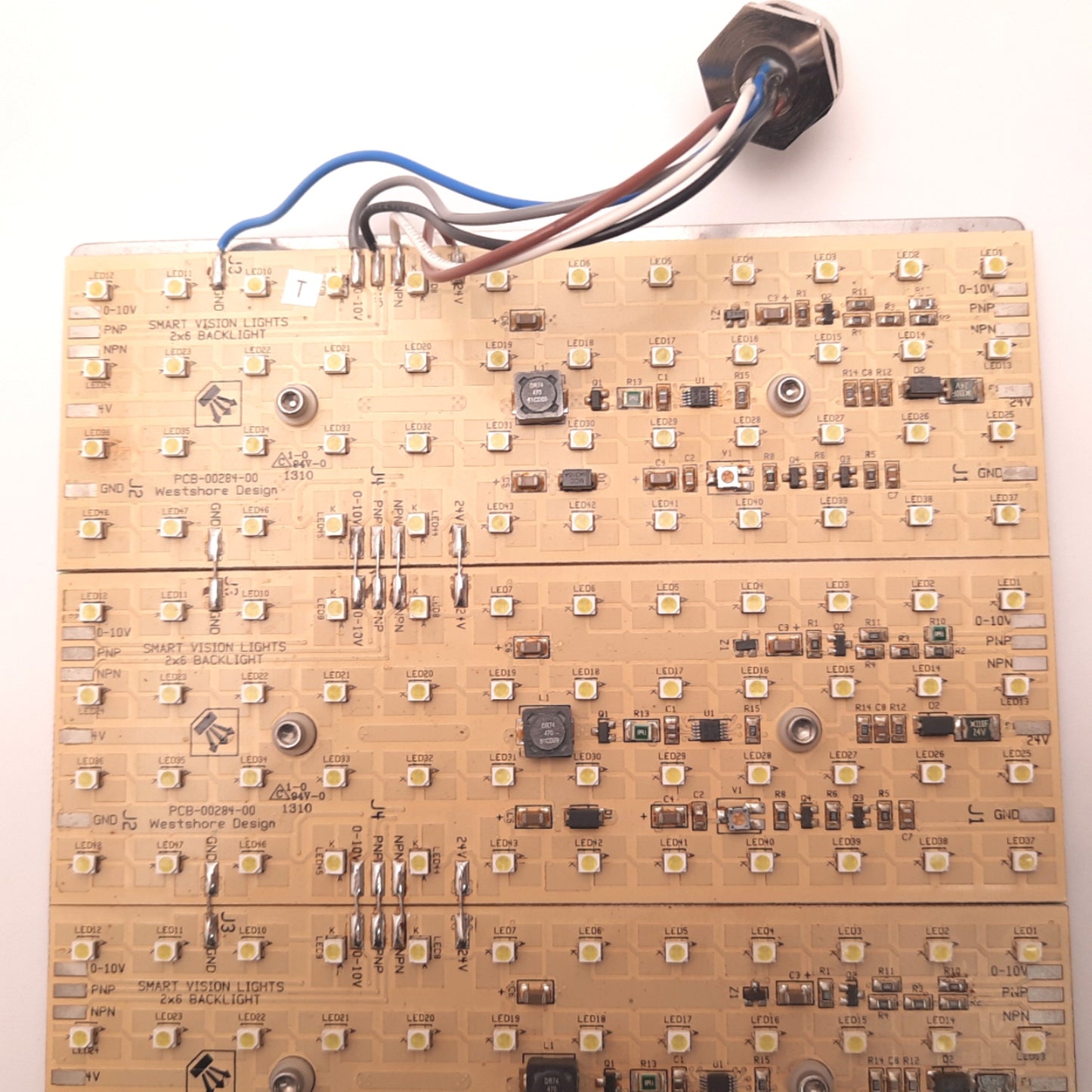 Used Smart Vision Lights SOBL-200x150 LED Backlight Board, No Housing, 24v DC, White