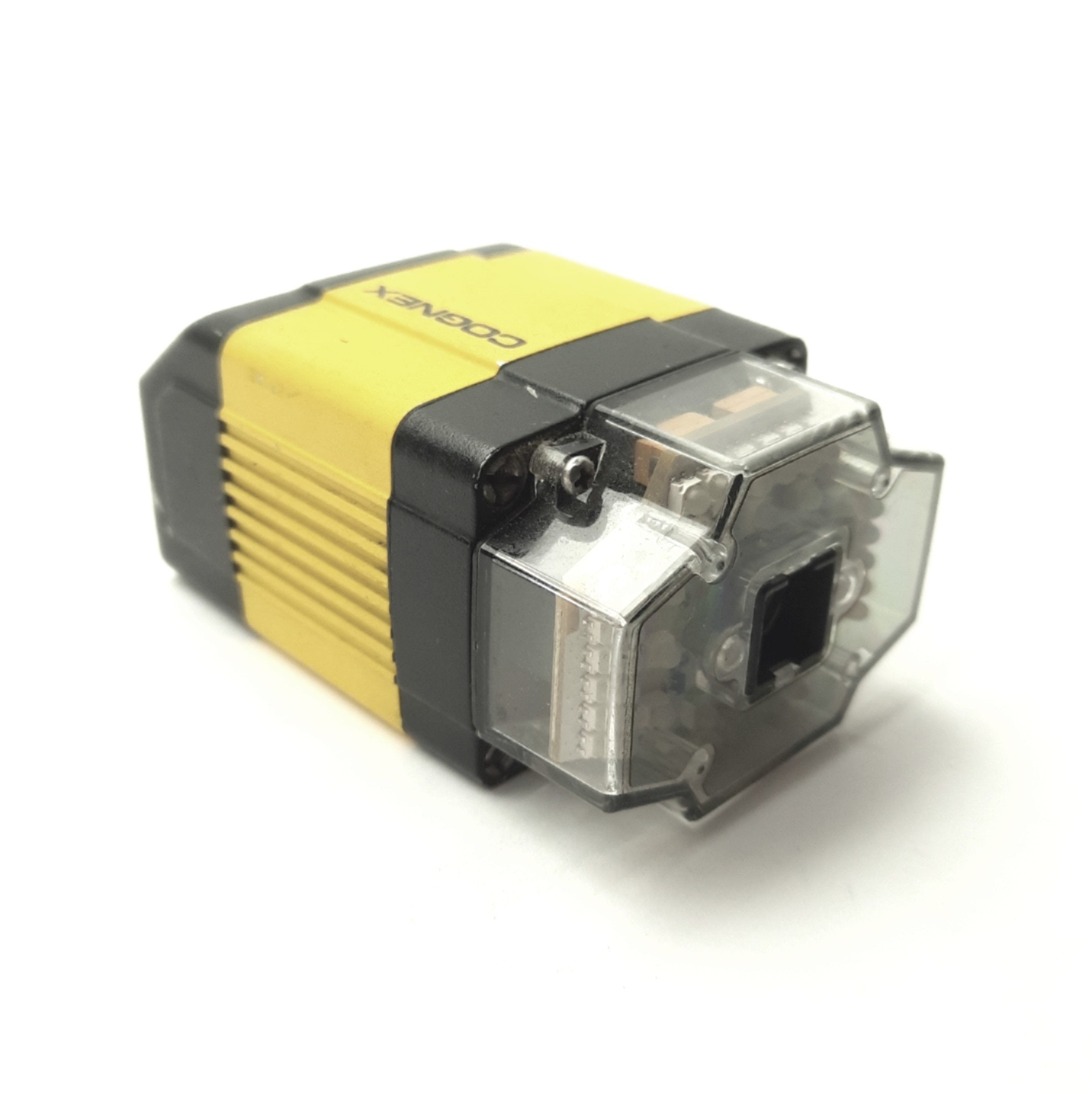 Cognex DM302X Dataman Barcode Scanner 10.3mm M12 Lens Red LED 1280x102 ...