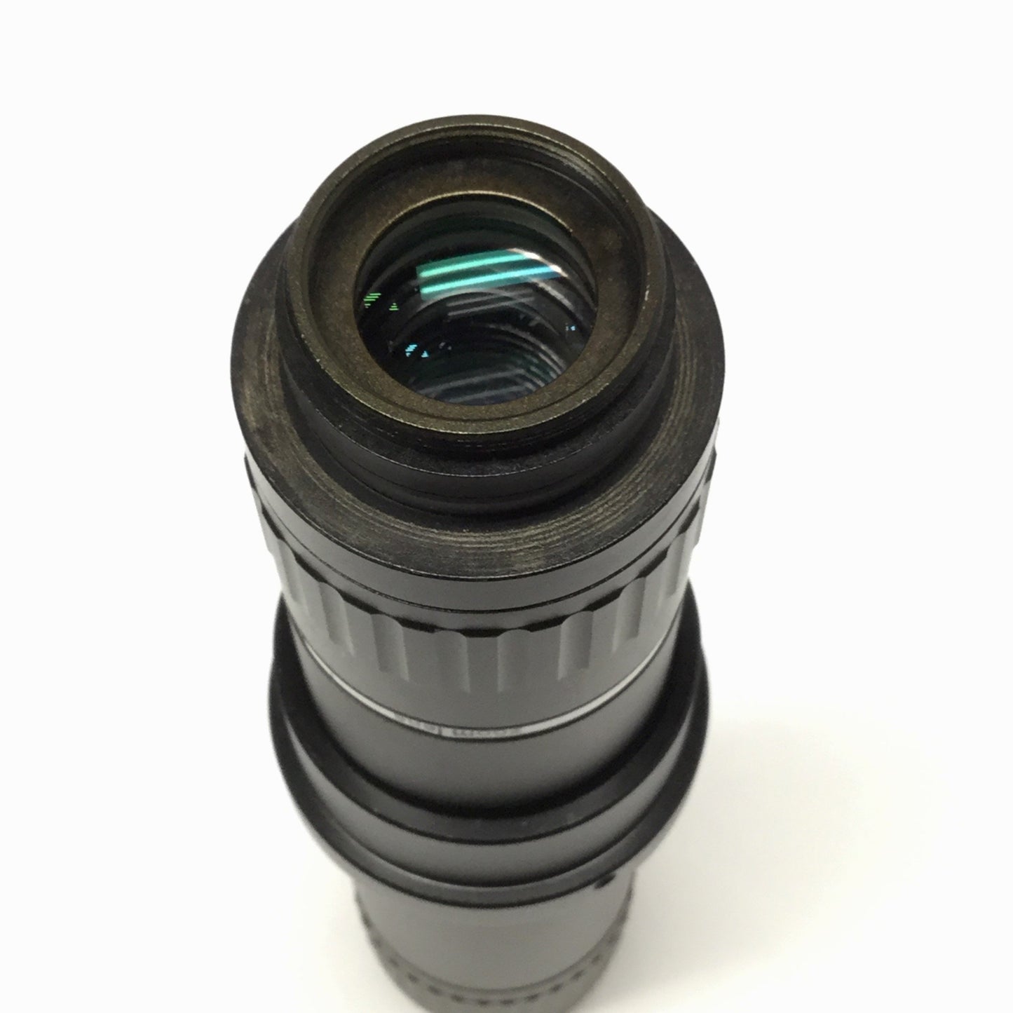 Used Omano Monocular Video Microscope Inspection Camera Zoom Lens 0.6X - 5X, C-Mount