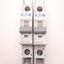 Used Lot of 2 Eaton WMZT1D10 Circuit Breaker Single Pole 277/480v AC 10A, DIN Mount