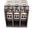 Used Marathon 1323570 CH Power Distribution Block, 3-Pole, 1-Line 4-Load, 175A 600V