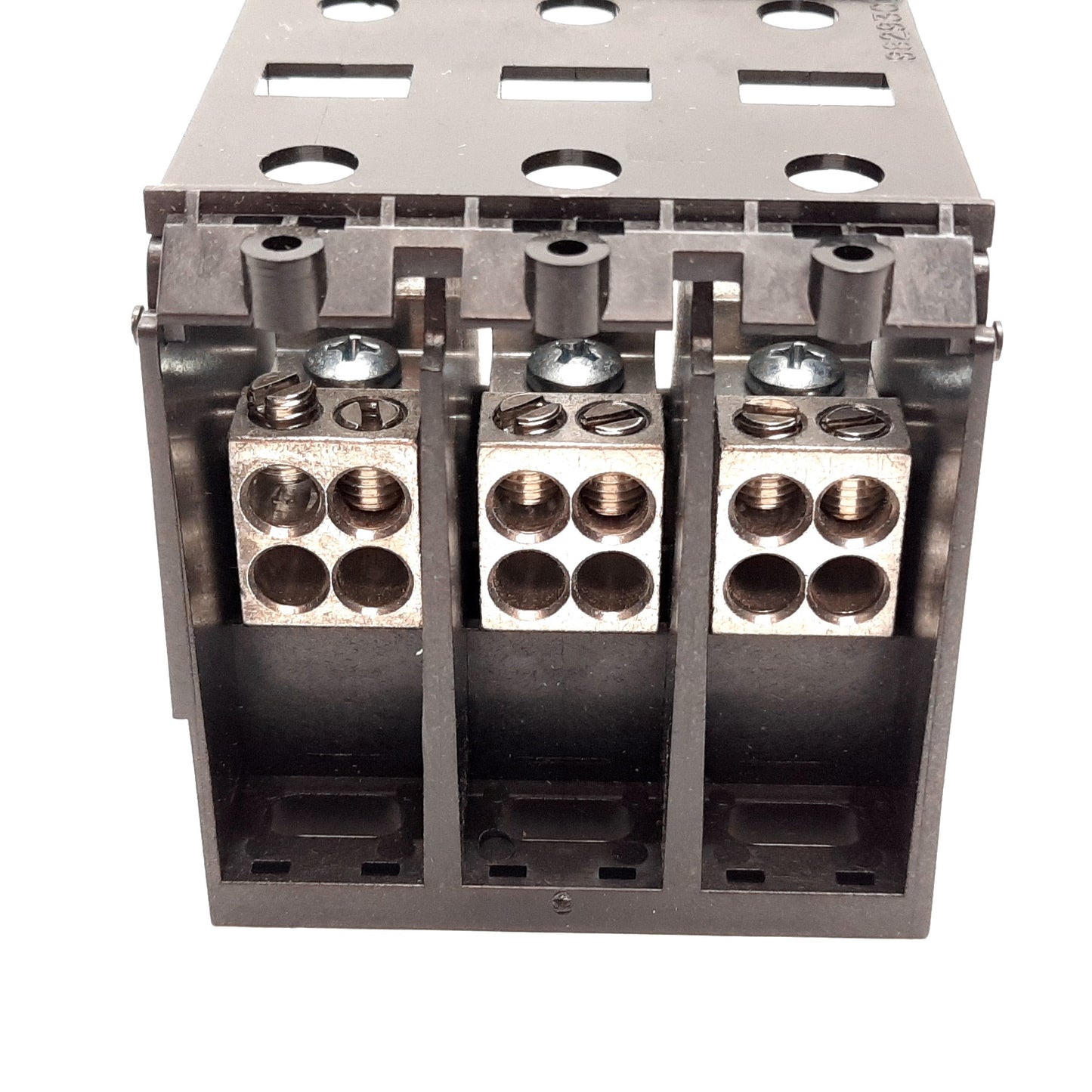 Used Marathon 1323570 CH Power Distribution Block, 3-Pole, 1-Line 4-Load, 175A 600V